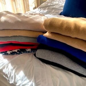 Lot of 14 cardigan sweaters
